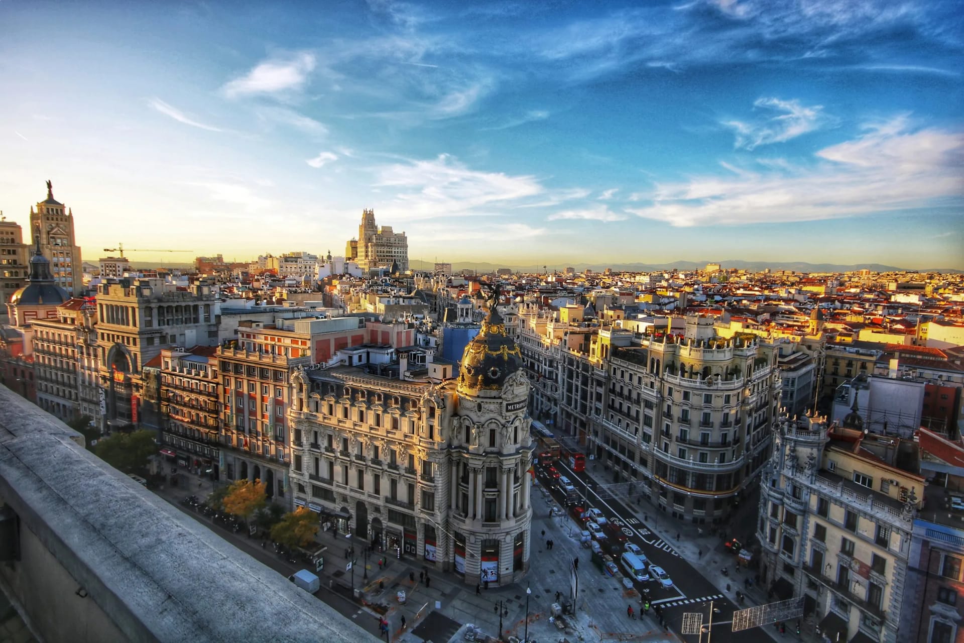 Vue de Madrid